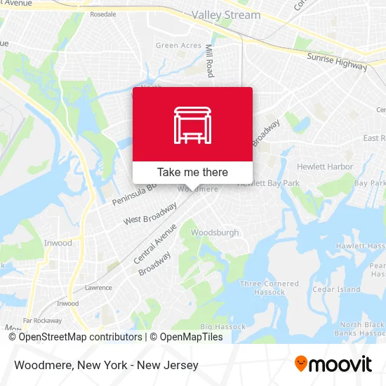 Woodmere map