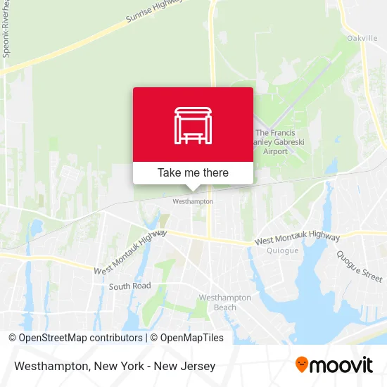Westhampton map
