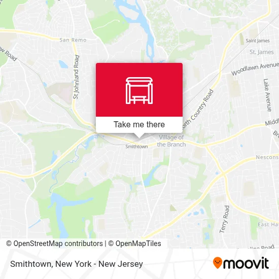 Smithtown map