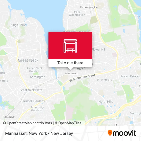 Manhasset map