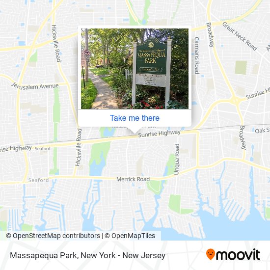 Massapequa Park map