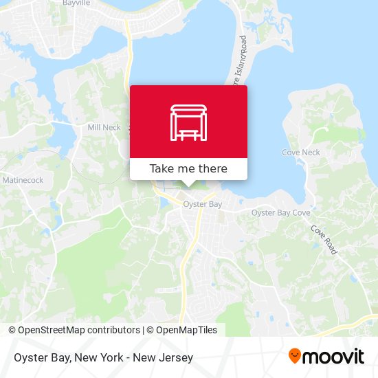 Oyster Bay map