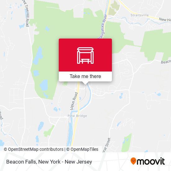 Beacon Falls map