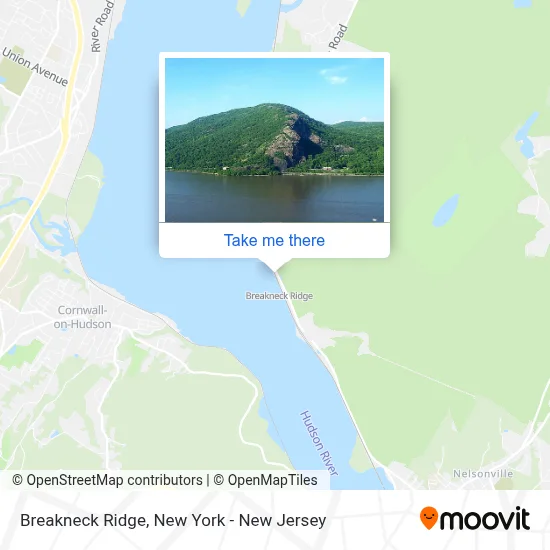 Breakneck Ridge map