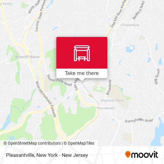 Pleasantville station Routes, Schedules, and Fares