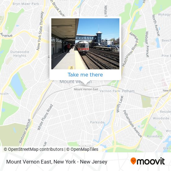 Mapa de Mount Vernon East