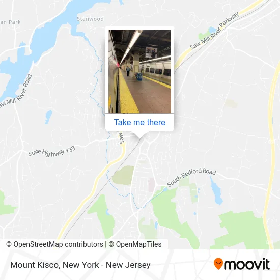 Mount Kisco map