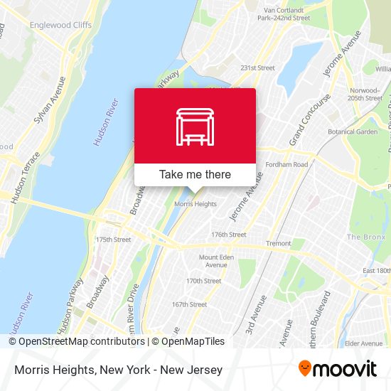 Mapa de Morris Heights