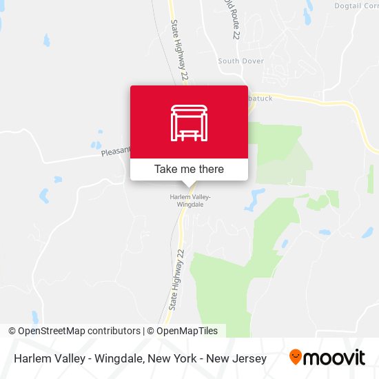 Mapa de Harlem Valley - Wingdale