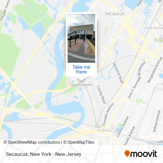 Secaucus map