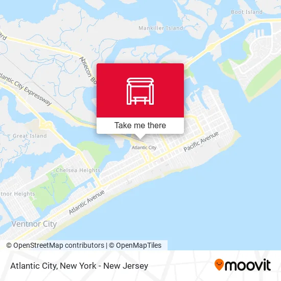 Atlantic City map
