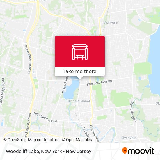 Woodcliff Lake map