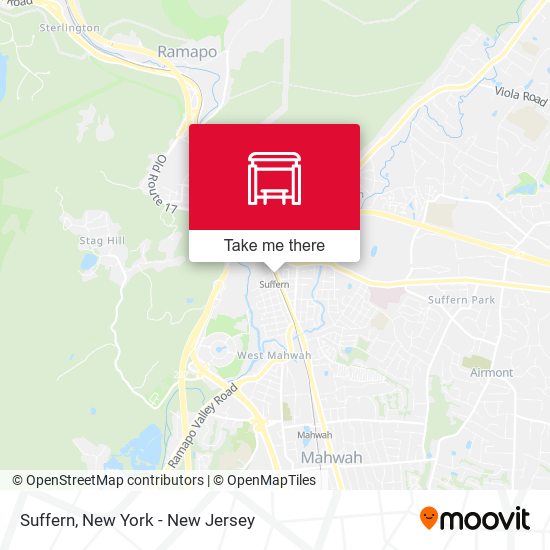 Suffern map