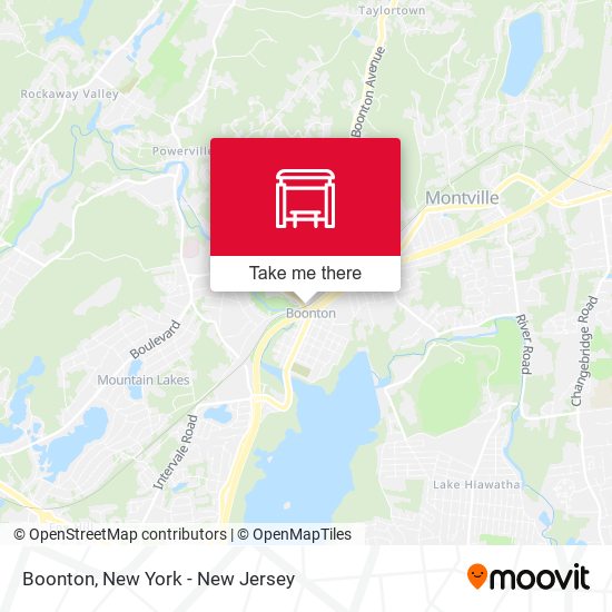 Boonton map