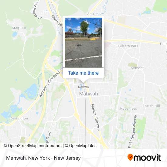 Mahwah map
