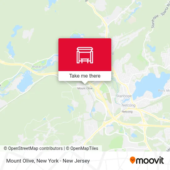 Mount Olive map