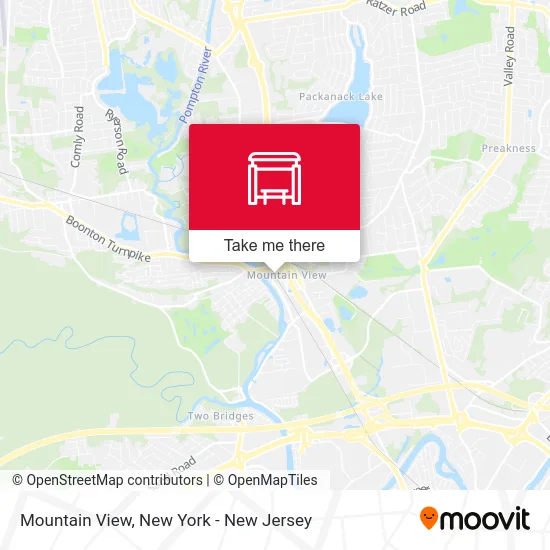 Mountain View map