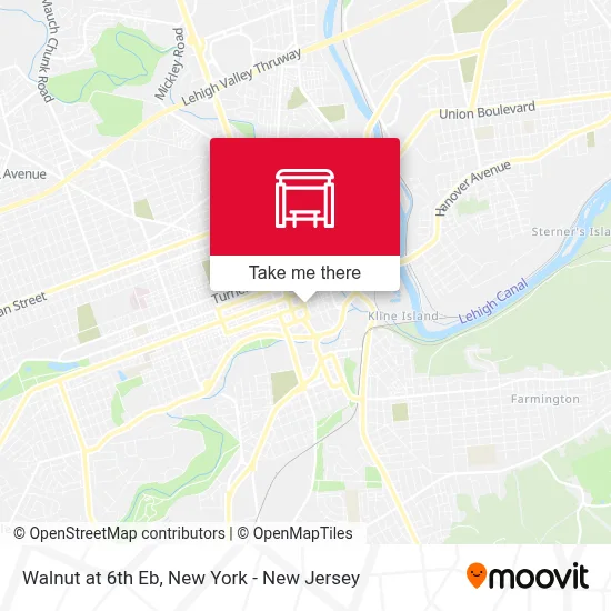 Walnut at 6th Eb map