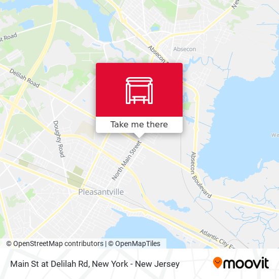 Mapa de Main St at Delilah Rd