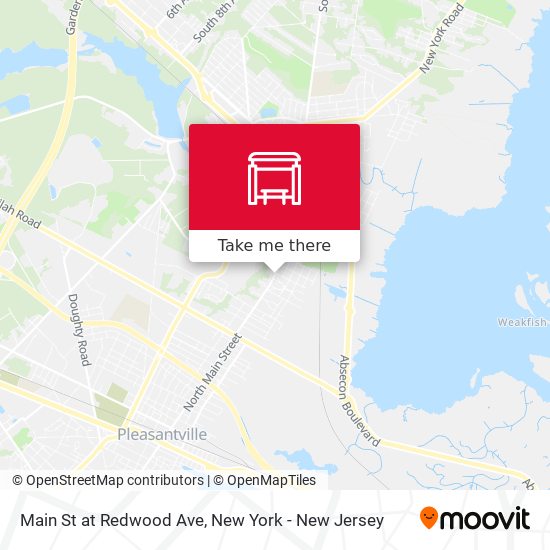 Mapa de Main St at Redwood Ave