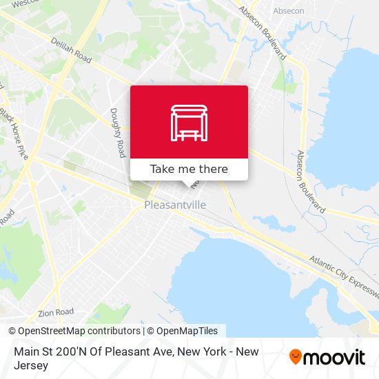 Main St 200'N Of Pleasant Ave map
