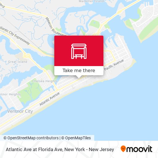 Mapa de Atlantic Ave at Florida Ave