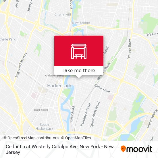 Mapa de Cedar Ln at Westerly Catalpa Ave