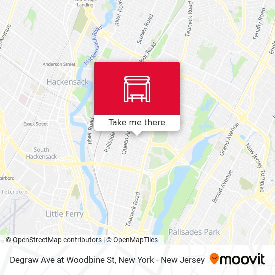 Mapa de Degraw Ave at Woodbine St