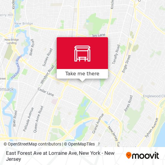 East Forest Ave at Lorraine Ave map