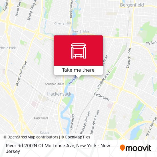 Mapa de River Rd 200'N Of Martense Ave