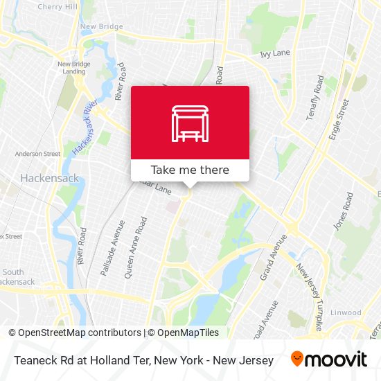 Mapa de Teaneck Rd at Holland Ter