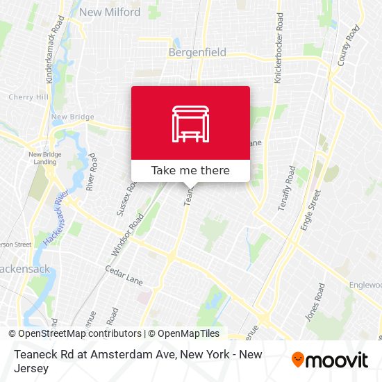 Mapa de Teaneck Rd at Amsterdam Ave