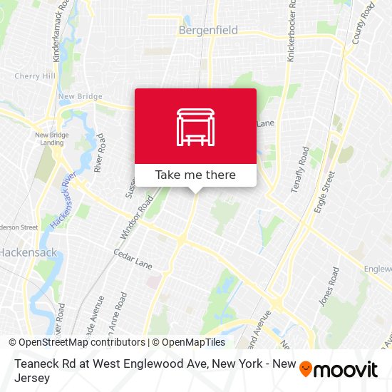 Mapa de Teaneck Rd at West Englewood Ave