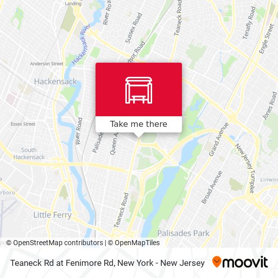 Mapa de Teaneck Rd at Fenimore Rd