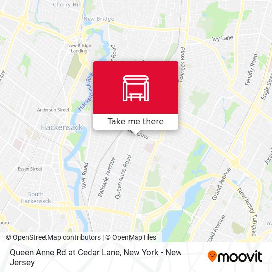 Mapa de Queen Anne Rd at Cedar Lane