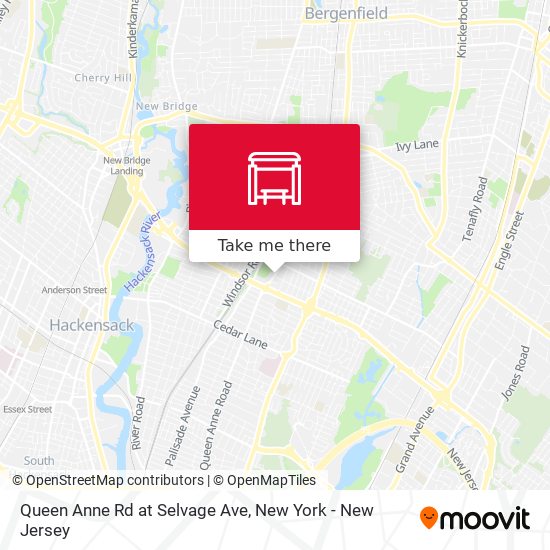 Queen Anne Rd at Selvage Ave map