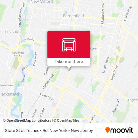 Mapa de State St at Teaneck Rd