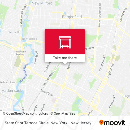 State St at Terrace Circle map