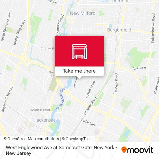Mapa de West Englewood Ave at Somerset Gate