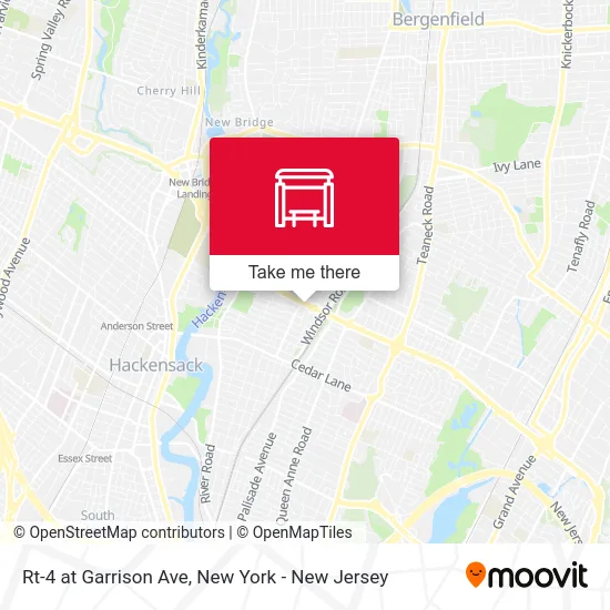 Rt-4 at Garrison Ave map
