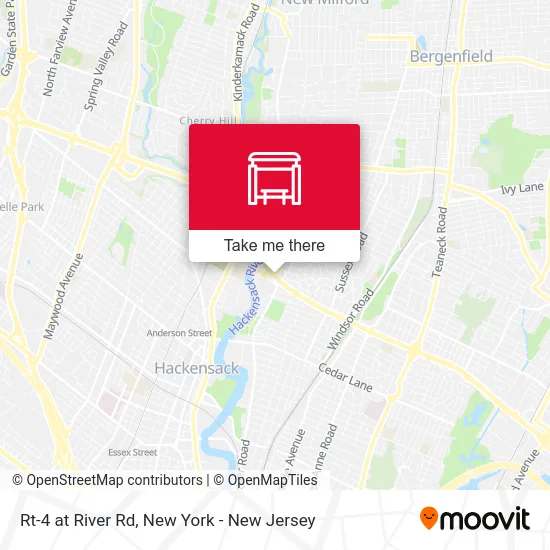 Rt-4 at River Rd map