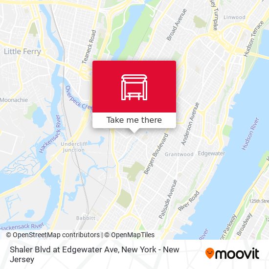 Shaler Blvd at Edgewater Ave map