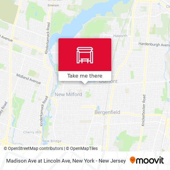 Mapa de Madison Ave at Lincoln Ave