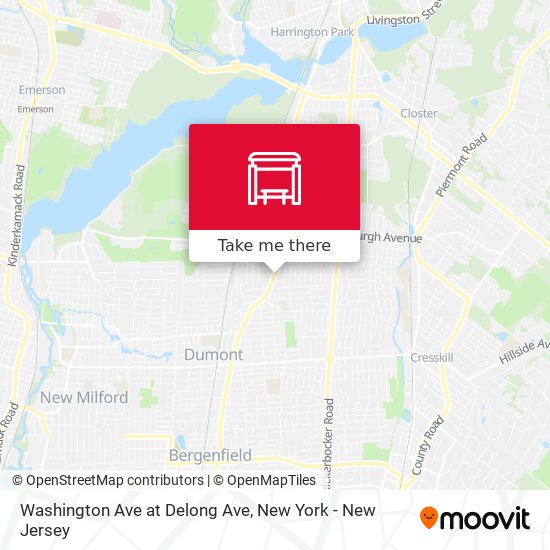 Mapa de Washington Ave at Delong Ave