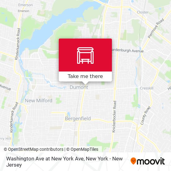 Mapa de Washington Ave at New York Ave