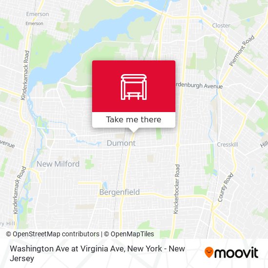 Mapa de Washington Ave at Virginia Ave