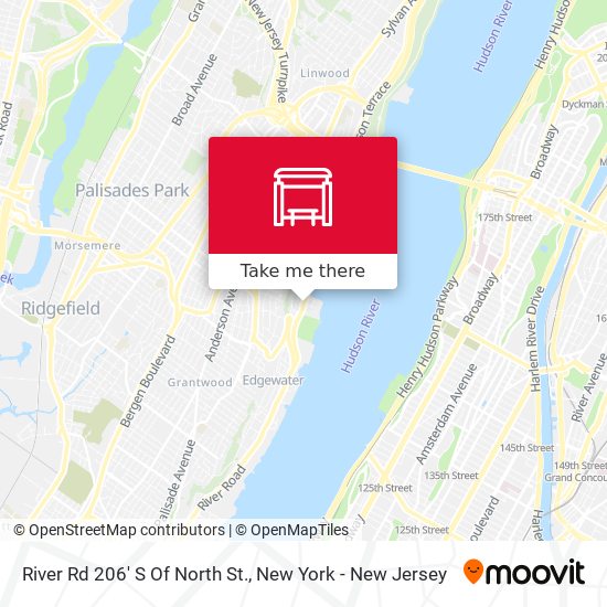 Mapa de River Rd 206' S Of North St.
