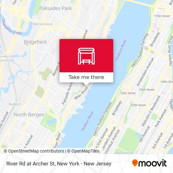 Mapa de River Rd at Archer St