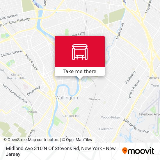 Midland Ave 310'N Of Stevens Rd map