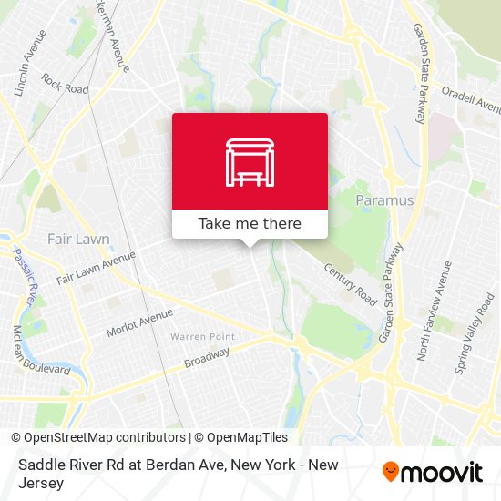Mapa de Saddle River Rd at Berdan Ave